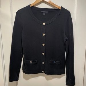 Black sweater jacket